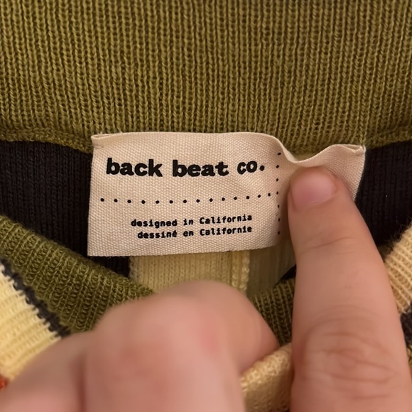 NWOT Checkerboard Pant: Papaya Check -Backbeat - Picture 4 of 7